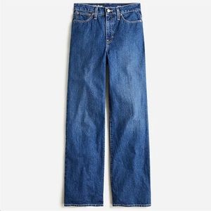 J.Crew High-rise '90s wide-leg jean in Antique Blue wash